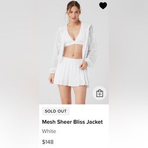 ALO Yoga Mesh Sheer Jacket
